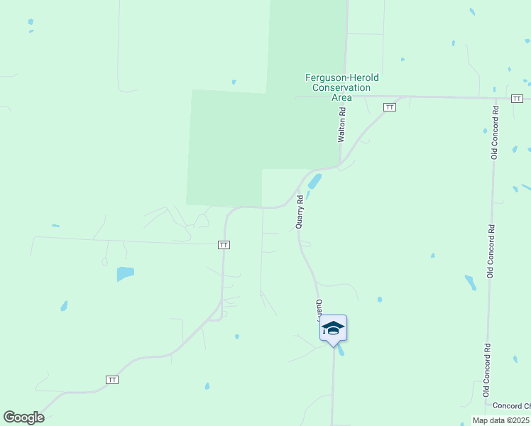 map of restaurants, bars, coffee shops, grocery stores, and more near in Bates City