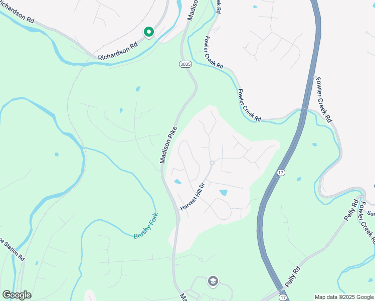 map of restaurants, bars, coffee shops, grocery stores, and more near 4836 Open Meadow Drive in Independence