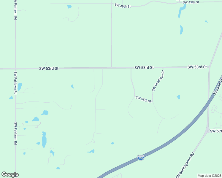 map of restaurants, bars, coffee shops, grocery stores, and more near 5410 Southwest Mission Avenue in Topeka