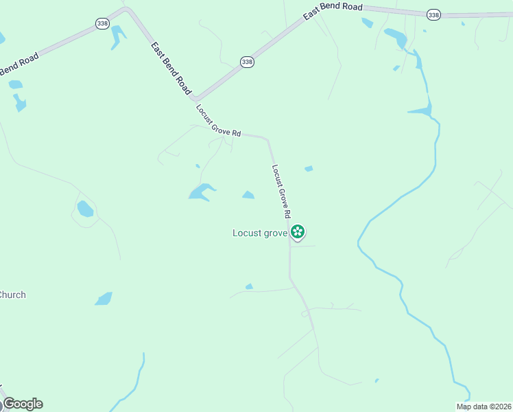 map of restaurants, bars, coffee shops, grocery stores, and more near 8449 Locust Grove Road in Burlington