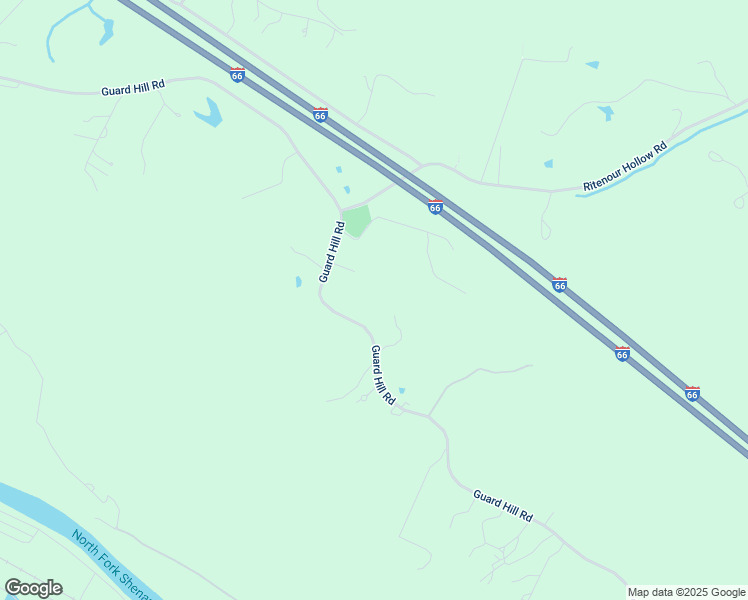 map of restaurants, bars, coffee shops, grocery stores, and more near 2777 Guard Hill Road in Front Royal