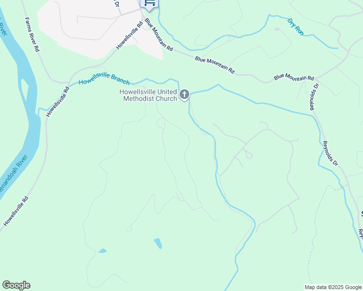 map of restaurants, bars, coffee shops, grocery stores, and more near 945 Howellsville Heights Circle in Front Royal