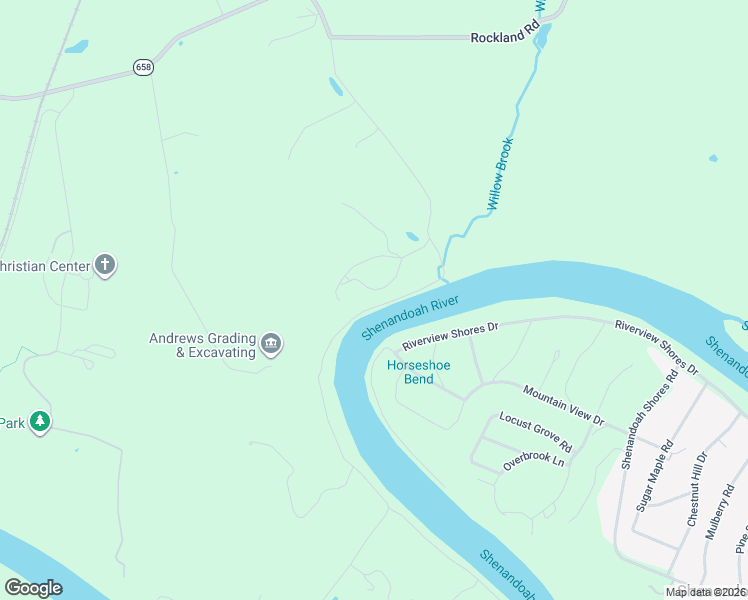 map of restaurants, bars, coffee shops, grocery stores, and more near 838 Bennys Beach Road in Front Royal