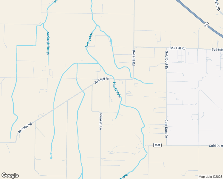 map of restaurants, bars, coffee shops, grocery stores, and more near 2865 Bell Hill Road in Kelseyville