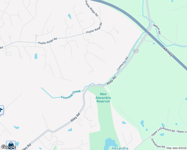 map of restaurants, bars, coffee shops, grocery stores, and more near 3762 Parkview Drive in Alexandria