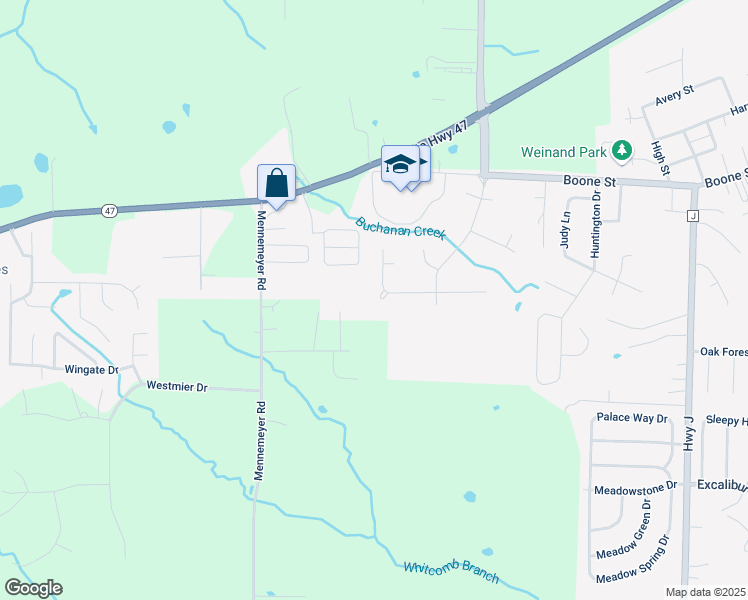 map of restaurants, bars, coffee shops, grocery stores, and more near 132 Sweetgum Drive in Troy