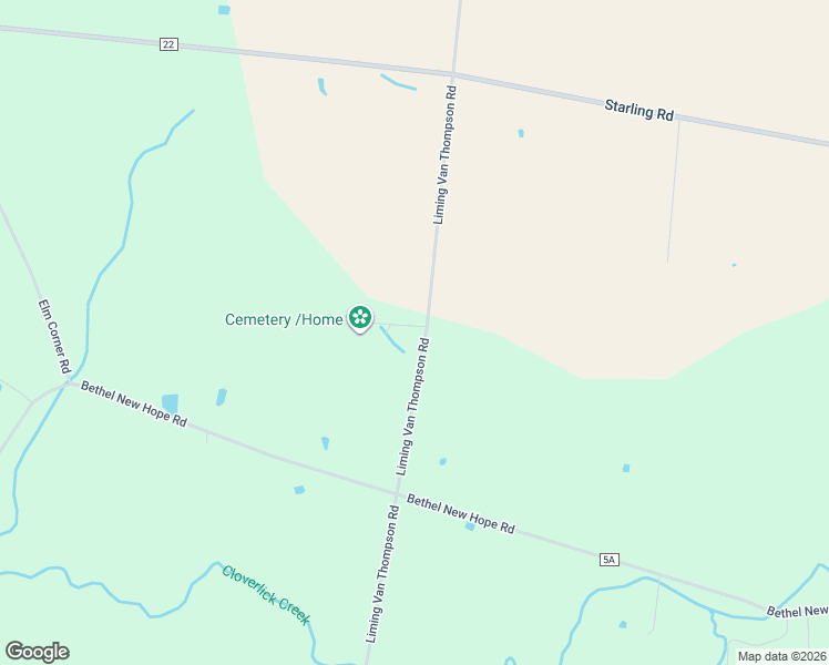 map of restaurants, bars, coffee shops, grocery stores, and more near 1714 Brooks Cemetery Road in Bethel