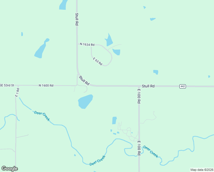 map of restaurants, bars, coffee shops, grocery stores, and more near 74 Stull Road in Berryton