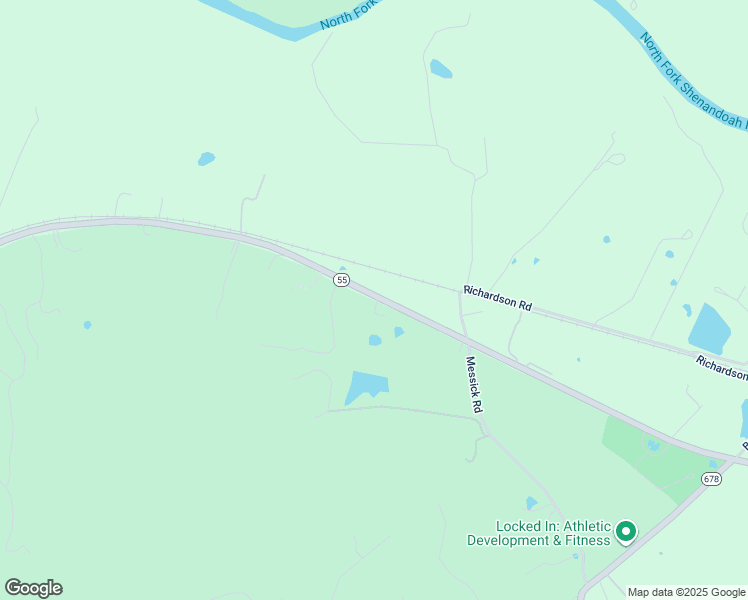 map of restaurants, bars, coffee shops, grocery stores, and more near 5681 Strasburg Road in Strasburg