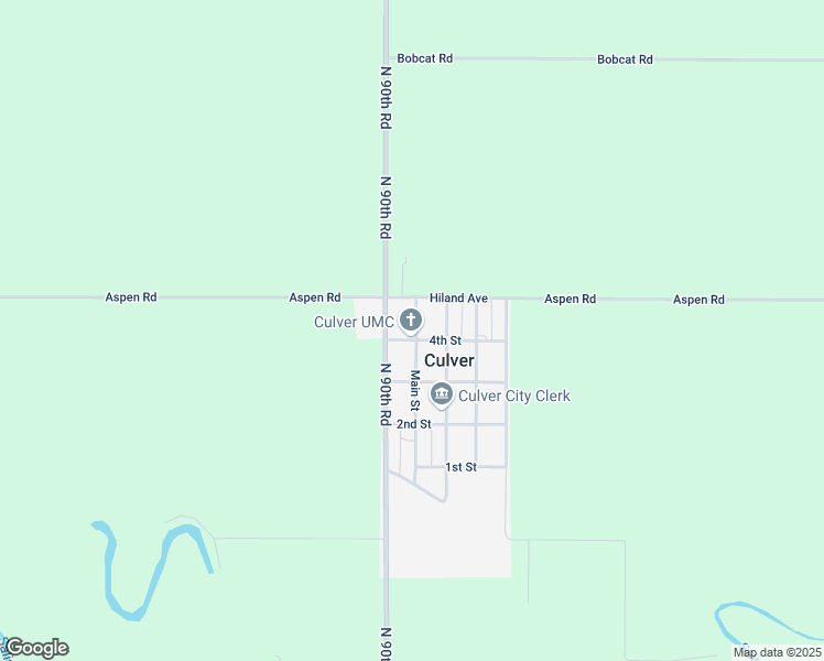map of restaurants, bars, coffee shops, grocery stores, and more near 101-199 4th Street in Culver