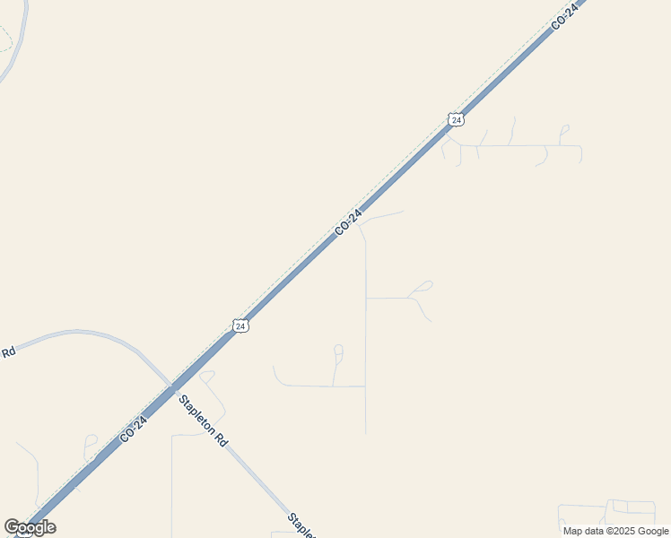 map of restaurants, bars, coffee shops, grocery stores, and more near 14755 Highway 24 in Peyton