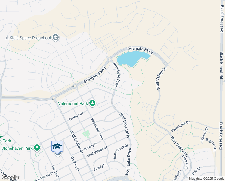map of restaurants, bars, coffee shops, grocery stores, and more near in Colorado Springs