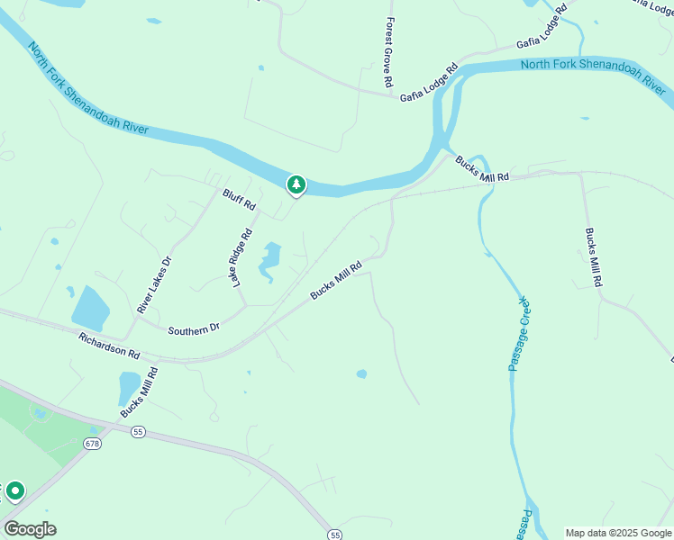 map of restaurants, bars, coffee shops, grocery stores, and more near 751 Bucks Mill Road in Strasburg