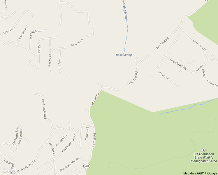 map of restaurants, bars, coffee shops, grocery stores, and more near Fire Trail Road in Front Royal