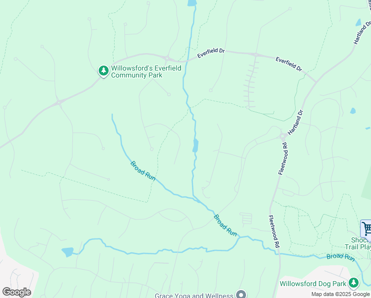 map of restaurants, bars, coffee shops, grocery stores, and more near 41246 Traminette Court in Brambleton