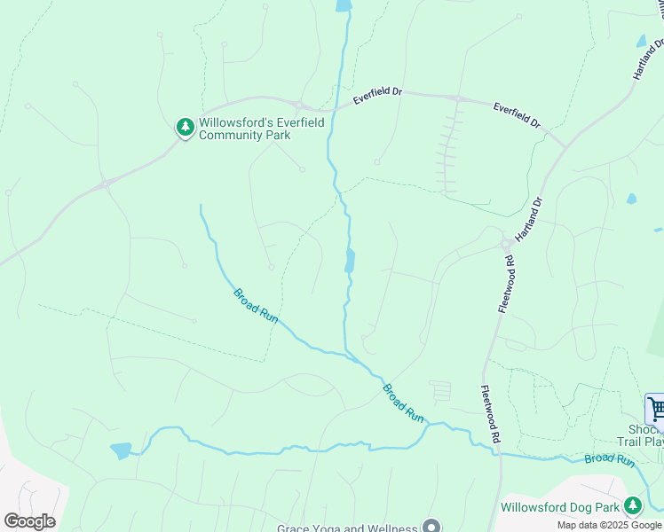 map of restaurants, bars, coffee shops, grocery stores, and more near 41246 Traminette Court in Brambleton