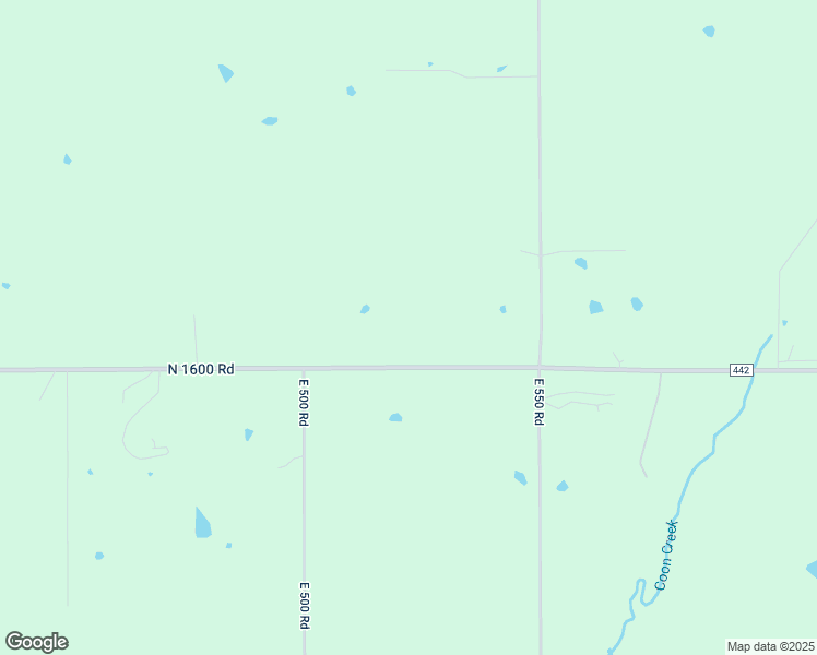 map of restaurants, bars, coffee shops, grocery stores, and more near 500-556 North 1600 Road in Lawrence
