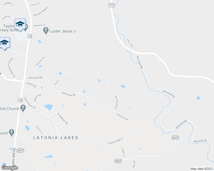 map of restaurants, bars, coffee shops, grocery stores, and more near 5900-5998 Lieberman Rd in Covington