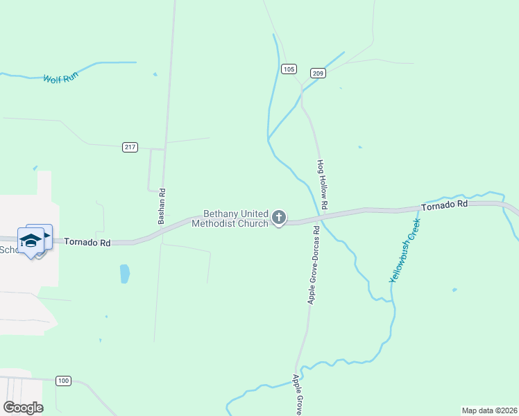 map of restaurants, bars, coffee shops, grocery stores, and more near 48326 Tornado Road in Racine