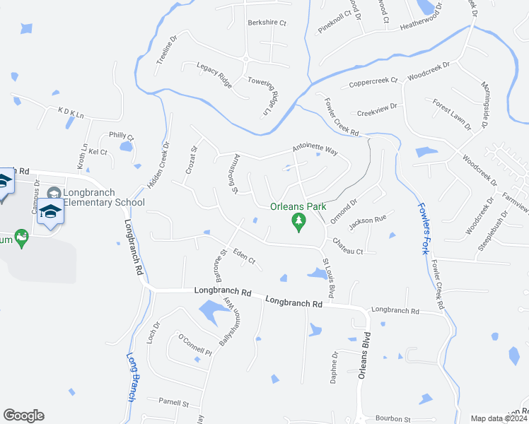 map of restaurants, bars, coffee shops, grocery stores, and more near 2210 Algiers Street in Union