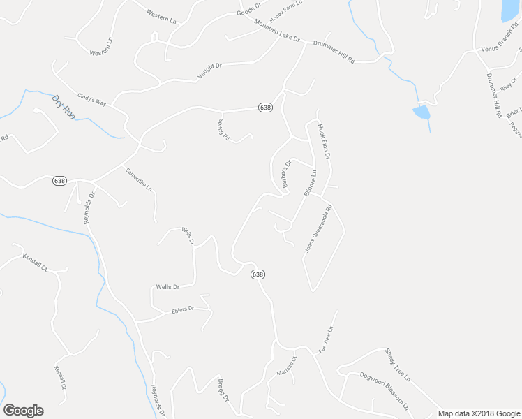 map of restaurants, bars, coffee shops, grocery stores, and more near 2185 Blue Mountain Road in Front Royal