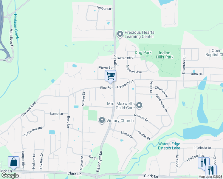 map of restaurants, bars, coffee shops, grocery stores, and more near in Columbia