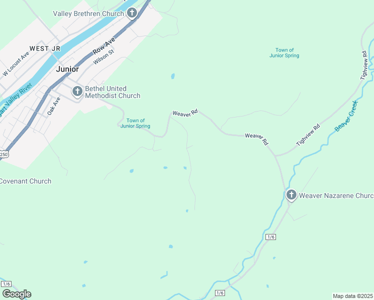 map of restaurants, bars, coffee shops, grocery stores, and more near 195 Mountain View K of P Cemetery Road in Elkins