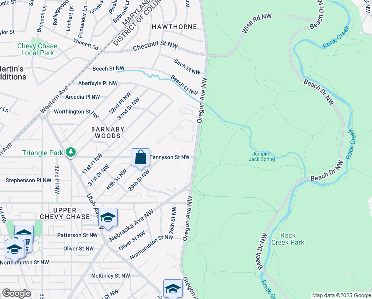 map of restaurants, bars, coffee shops, grocery stores, and more near 6315 28th Place Northwest in Washington