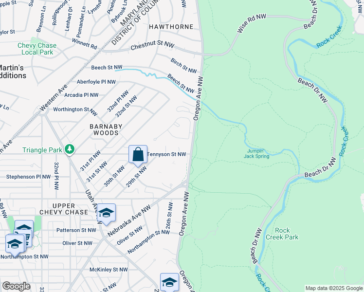 map of restaurants, bars, coffee shops, grocery stores, and more near 6315 28th Place Northwest in Washington