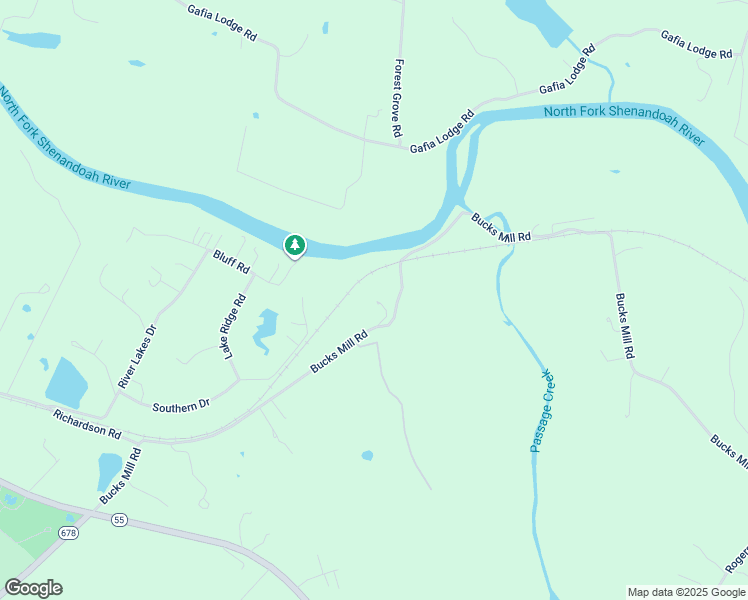 map of restaurants, bars, coffee shops, grocery stores, and more near 847 Bucks Mill Road in Strasburg