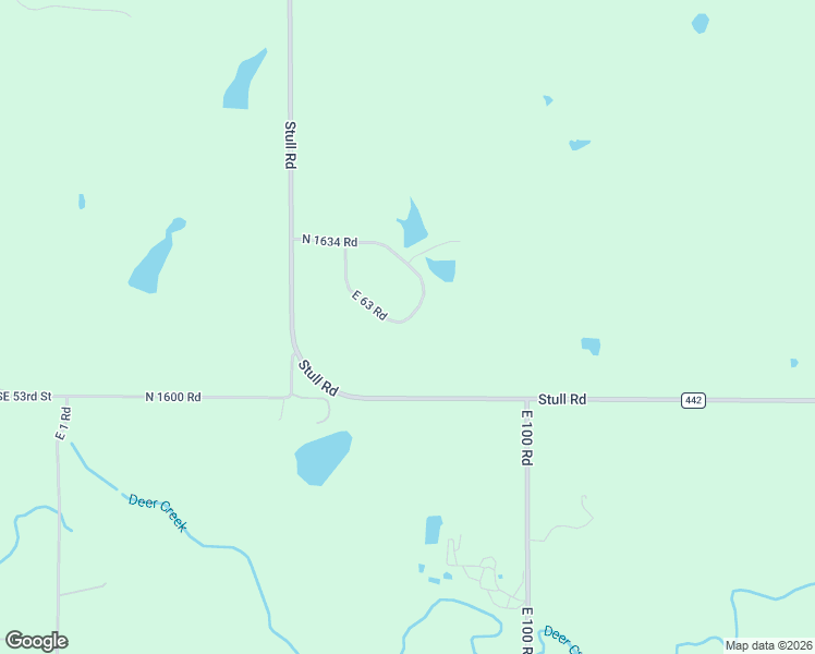map of restaurants, bars, coffee shops, grocery stores, and more near 74 Stull Road in Berryton