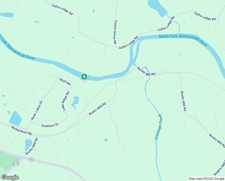 map of restaurants, bars, coffee shops, grocery stores, and more near 859 Bucks Mill Road in Strasburg