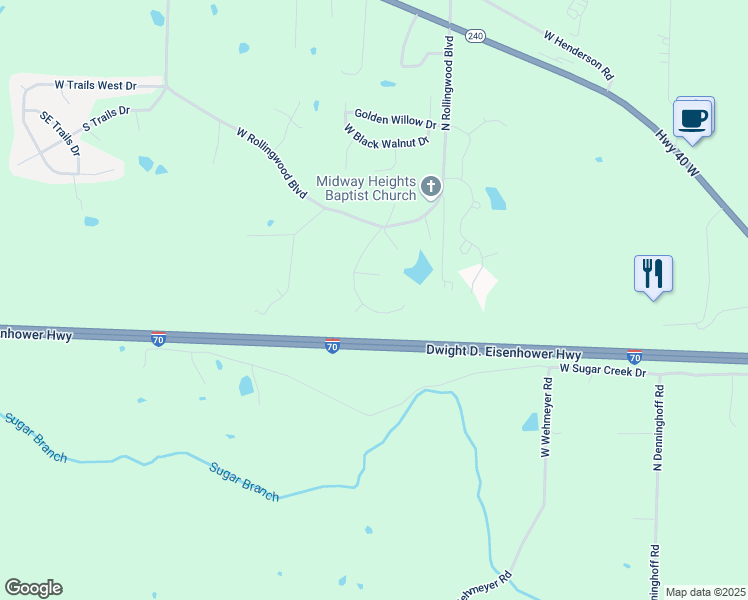 map of restaurants, bars, coffee shops, grocery stores, and more near 1684-1758 North Mapleview Drive in Boone