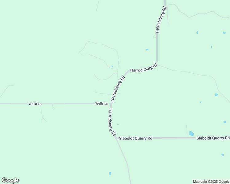 map of restaurants, bars, coffee shops, grocery stores, and more near 1375 Harrodsburg Road in Springville