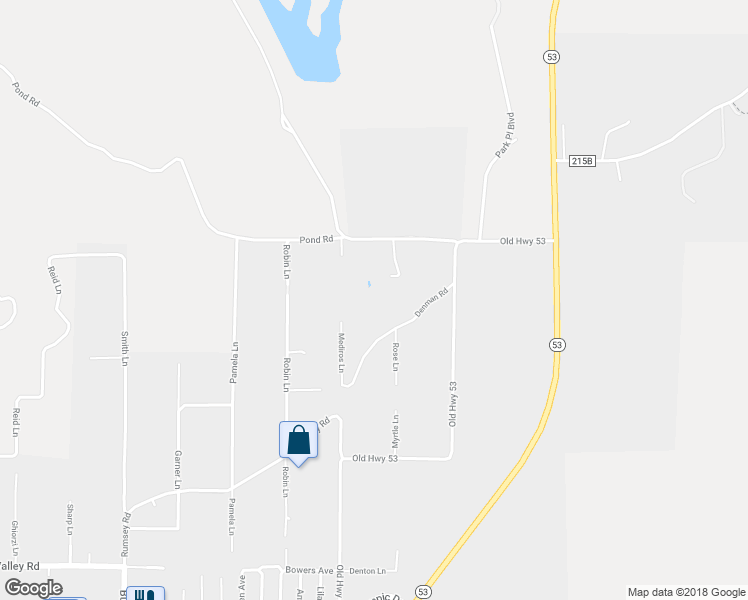 map of restaurants, bars, coffee shops, grocery stores, and more near 15610 Brunetto Lane in Clearlake