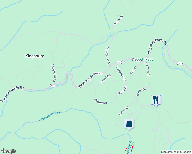 map of restaurants, bars, coffee shops, grocery stores, and more near 650 Jeff Lane in Glenbrook