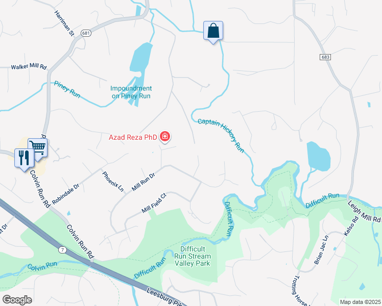 map of restaurants, bars, coffee shops, grocery stores, and more near 1092 Fairbank Street in Great Falls