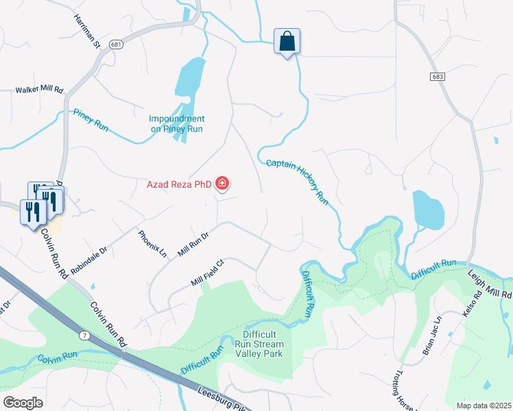 map of restaurants, bars, coffee shops, grocery stores, and more near 1092 Fairbank Street in Great Falls
