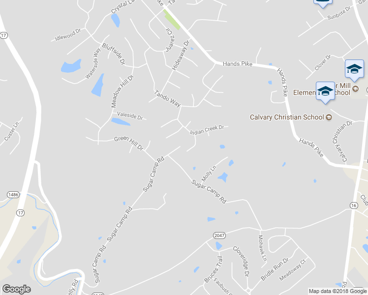 map of restaurants, bars, coffee shops, grocery stores, and more near 190 Possum Trot Court in Covington