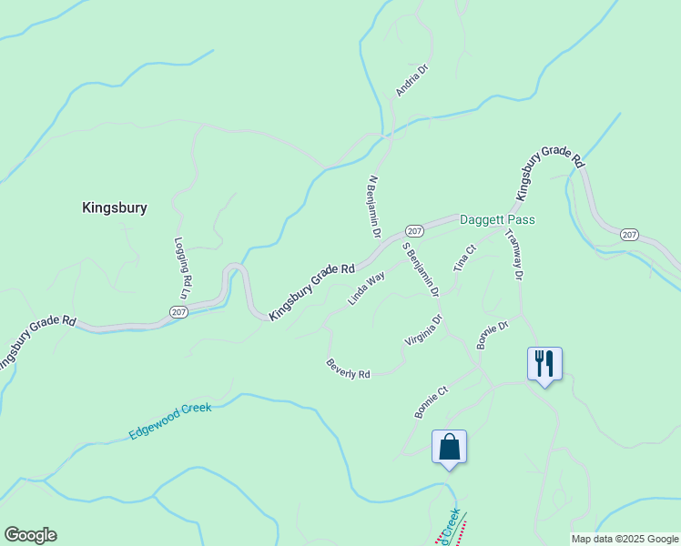 map of restaurants, bars, coffee shops, grocery stores, and more near 650 Jeff Lane in Glenbrook