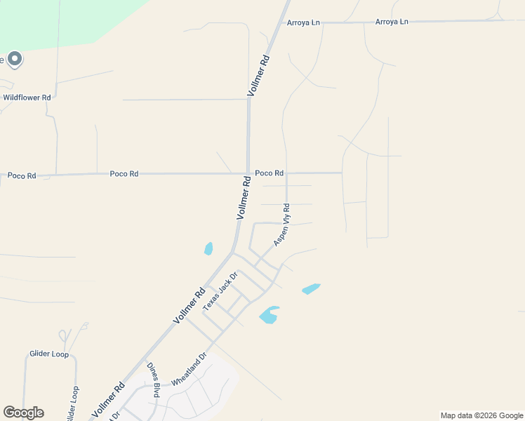 map of restaurants, bars, coffee shops, grocery stores, and more near 9650 Vollmer Road in Colorado Springs