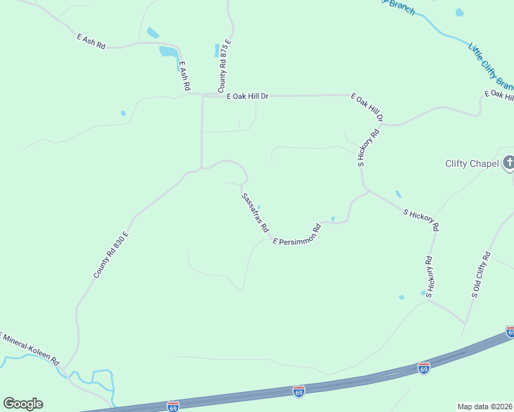 map of restaurants, bars, coffee shops, grocery stores, and more near 8923 Sassafras Road in Bloomfield
