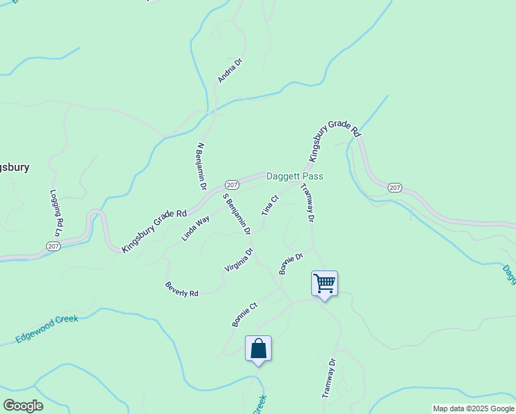 map of restaurants, bars, coffee shops, grocery stores, and more near 718 Tina Court in Stateline