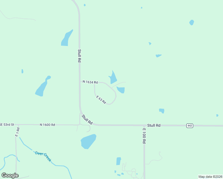 map of restaurants, bars, coffee shops, grocery stores, and more near 1636 East 50 Road in Lecompton