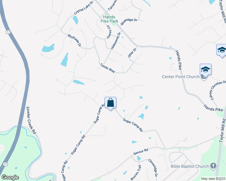 map of restaurants, bars, coffee shops, grocery stores, and more near 169 Coyote Court in Covington