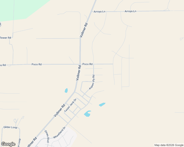 map of restaurants, bars, coffee shops, grocery stores, and more near 9650 Vollmer Road in Colorado Springs