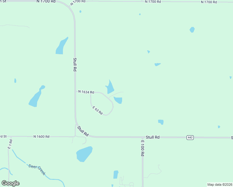 map of restaurants, bars, coffee shops, grocery stores, and more near East 74 Road in Douglas County