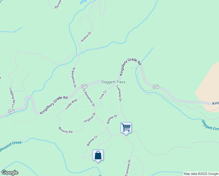map of restaurants, bars, coffee shops, grocery stores, and more near 771 Tina Court in Stateline