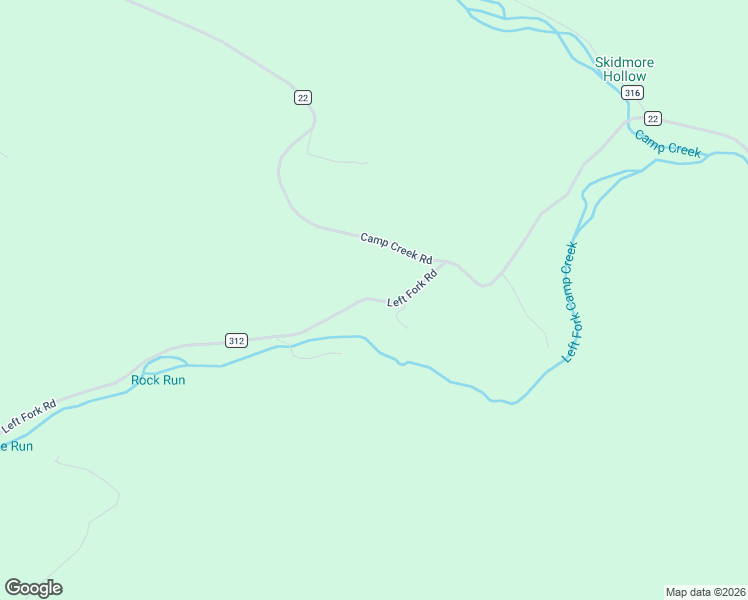 map of restaurants, bars, coffee shops, grocery stores, and more near 3406 Left Fork Road in Lucasville