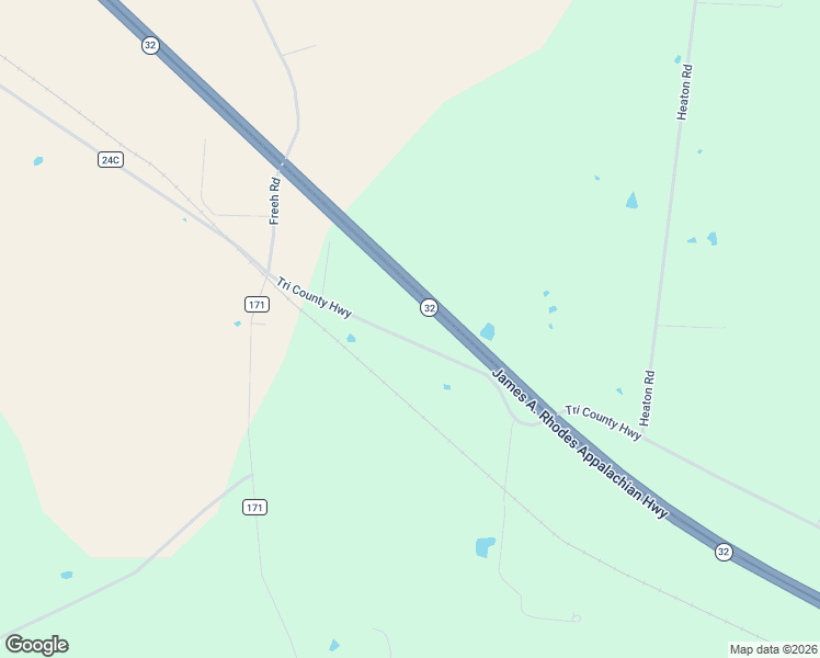 map of restaurants, bars, coffee shops, grocery stores, and more near 8973 Tri County Highway in Sardinia